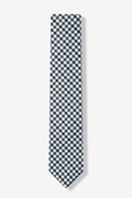 Markson Checks Green Skinny Tie Photo (1)