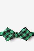 Pasco Green Diamond Tip Bow Tie Photo (0)