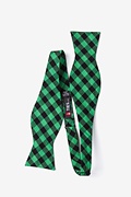 Pasco Green Self-Tie Bow Tie Photo (1)