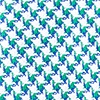 Green Cotton Sadler Diamond Tip Bow Tie