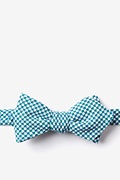 Sadler Green Diamond Tip Bow Tie Photo (0)