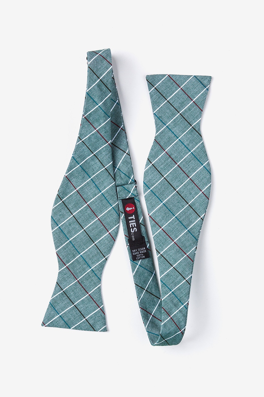 Seattle Green Self-Tie Bow Tie Photo (1)
