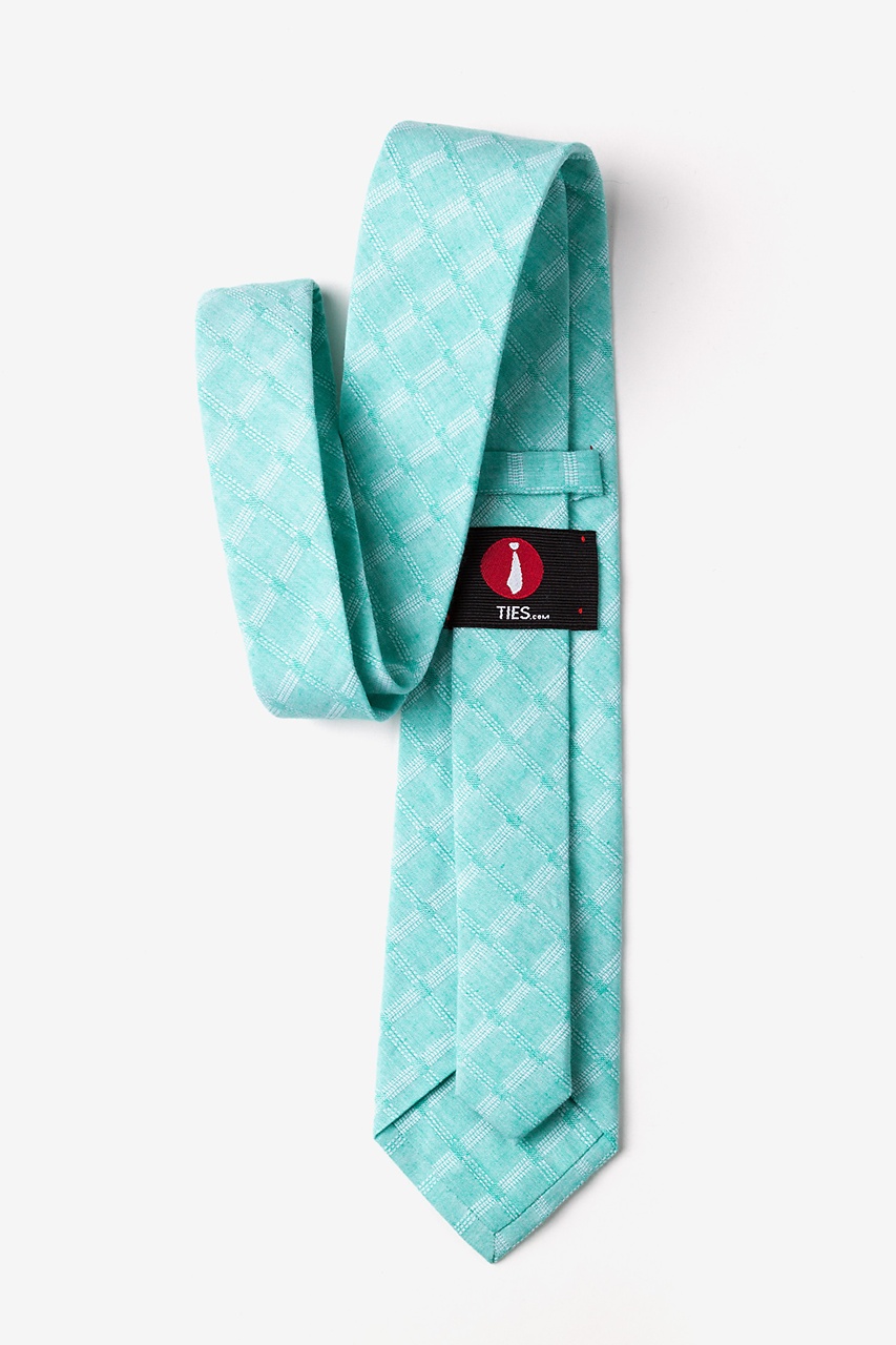 Green Cotton Tie