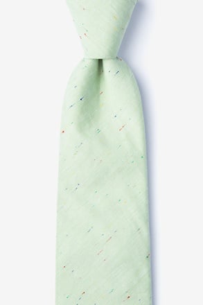 Teague Green Extra Long Tie