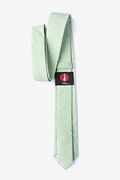 Teague Green Skinny Tie Photo (1)