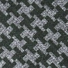 Green Cotton Tempe Extra Long Tie