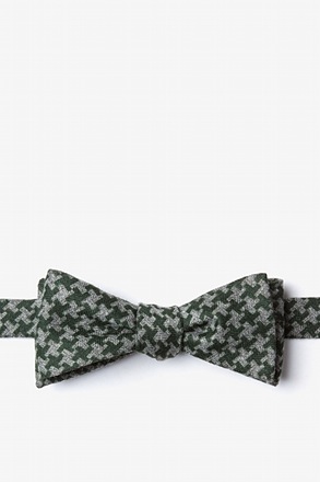 _Tempe Green Skinny Bow Tie_