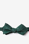 Wilsonville Green Diamond Tip Bow Tie Photo (0)