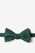 Wilsonville Green Self-Tie Bow Tie Photo (0)