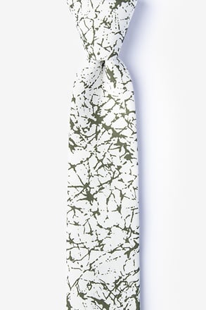Wooster Green Skinny Tie