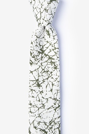 _Wooster Green Skinny Tie_