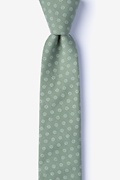 Zane Green Skinny Tie Photo (0)