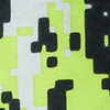Green Microfiber Camouflage Digital Skinny Tie
