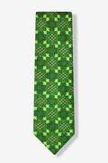 Celtic Checkers Green Tie Photo (0)