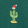 Green Microfiber Christmas Cacti