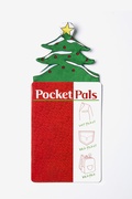 Christmas Tree Pocket Pal Green Pocket Square Card Photo (1)