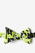 Digital Camo Green Self-Tie Bow Tie Photo (0)