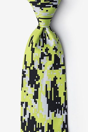 _Digital Camo Green Tie_