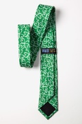 Get Lucky Green Skinny Tie Photo (1)