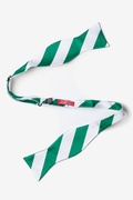 Green & White Stripe