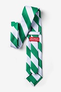 Green & White Stripe