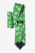 Holy Clovers Green Extra Long Tie Photo (1)