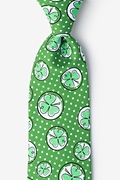Holy Clovers Green Tie Photo (0)