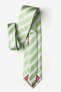 Jefferson Stripe Green Extra Long Tie Photo (1)
