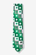 Lots of Luck Green Skinny Tie Photo (0)