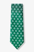 Recycling Symbol Green Tie Photo (0)