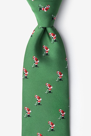 _Santa Golf Green Tie_