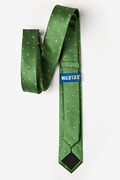 Shamrocks Green Skinny Tie Photo (1)