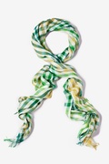 Green Party Check Scarf Photo (2)