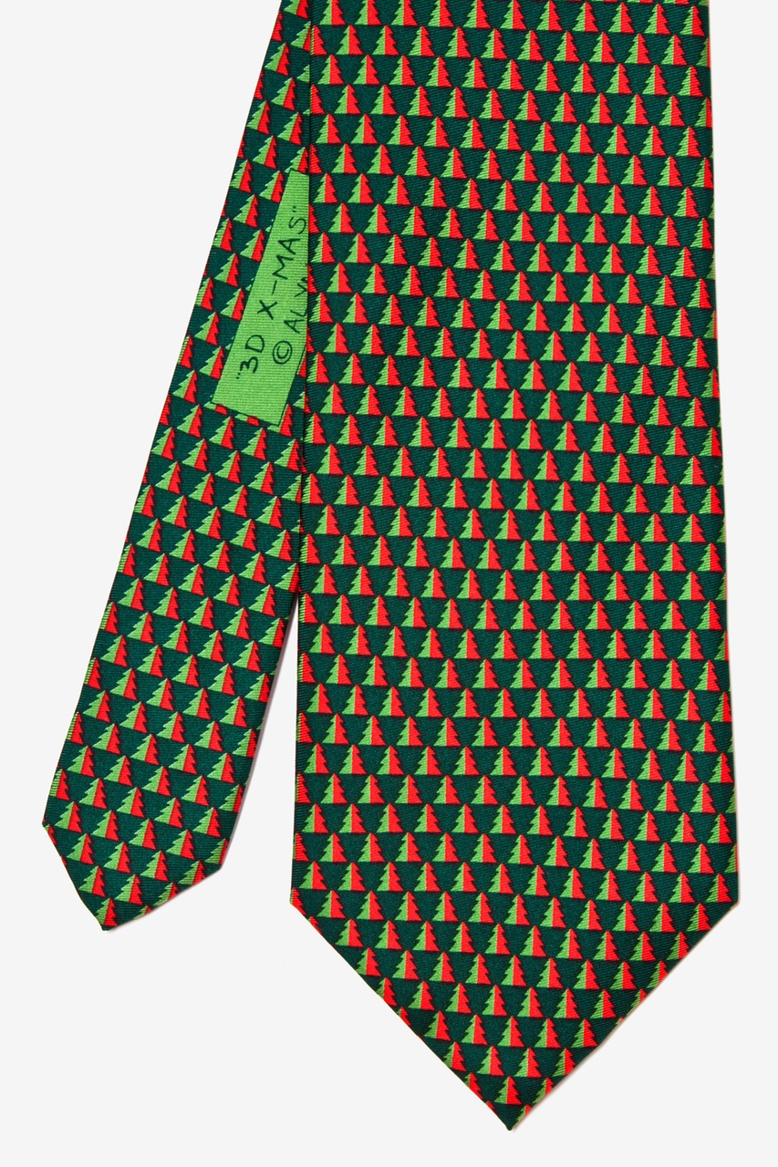 3D X-MAS Green Tie Photo (1)