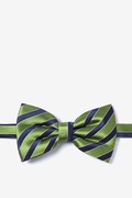Admirable Green Pre-Tied Bow Tie Photo (0)