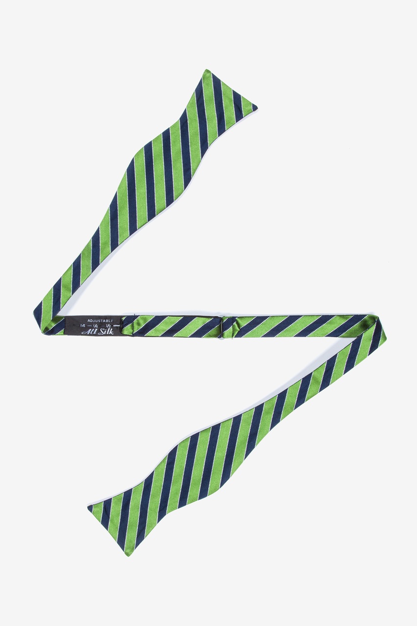 Admirable Green Self-Tie Bow Tie Photo (1)