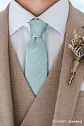 Bali Green Extra Long Tie Photo (2)