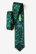 Bear Necessities Green Extra Long Tie Photo (2)