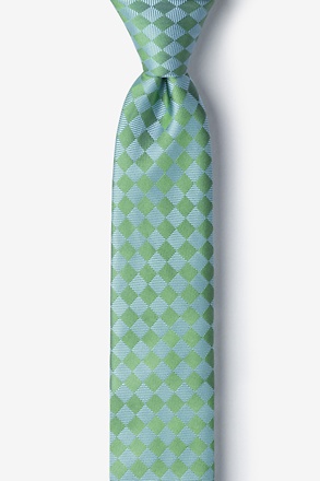 Cape Cod Green Skinny Tie