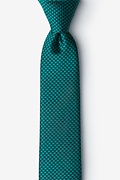 Cayman Green Skinny Tie Photo (0)