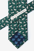 Clear & Pheasant Danger Green Tie Photo (2)