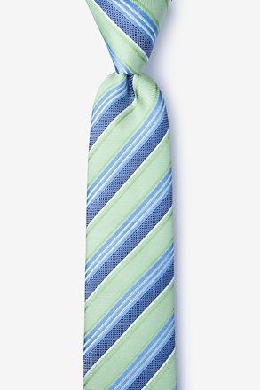 _Feale Green Skinny Tie_