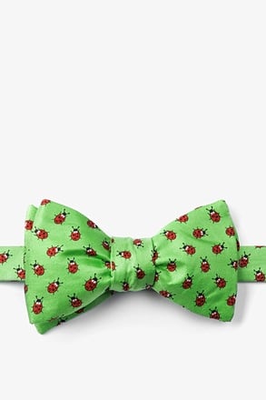 Gentlemen Bugs self tie bowtie Green Self-Tie Bow Tie