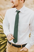 Goose Green Skinny Tie Photo (2)