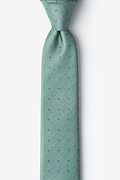 Gough Green Skinny Tie Photo (0)