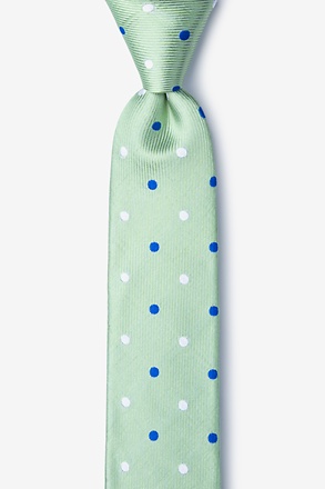 _Grizzly Green Skinny Tie_