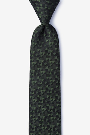 _Harrington Green Skinny Tie_