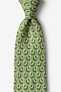 If the Shoe Fits Green Extra Long Tie Photo (0)