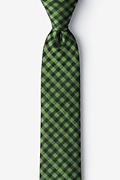Isabela Green Skinny Tie Photo (0)