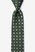 Monkey Green Skinny Tie Photo (0)